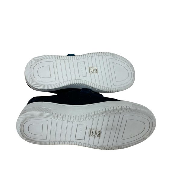 Anita Velvet Velcro Strap Sneakers - Picture 4 of 6